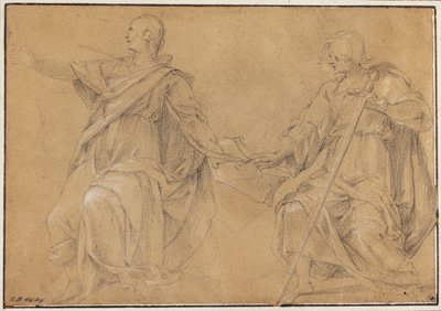 Saint Jacques le Majeur (?) et Saint Jean l