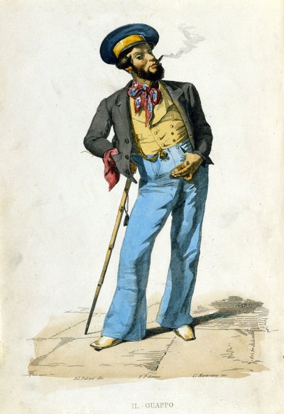Il guappo par F. Palizzi d