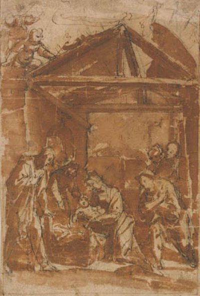 Adoration des bergers - Filippo Tarchiani