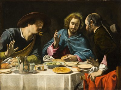 Le Souper à Emmaüs, vers 1625 - Filippo Tarchiani