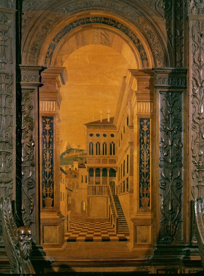 Rue et maisons, trompe l