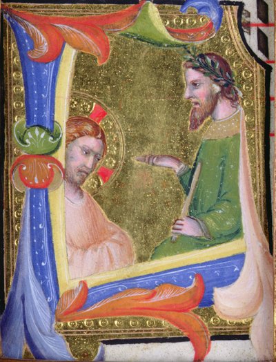 Le Christ devant Pilate, dans l