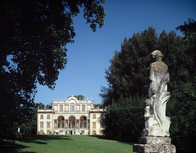 Vue de la Villa Mansi - Filippo or Juvara Juvarra