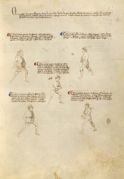 Combat avec la dague - Fiore Furlan dei Liberi da Premariacco