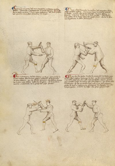 Combat avec la dague - Fiore Furlan dei Liberi da Premariacco