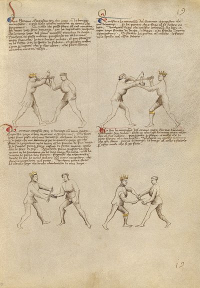 Combat avec la dague - Fiore Furlan dei Liberi da Premariacco