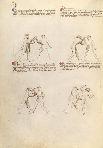 Combat au poignard - Fiore Furlan dei Liberi da Premariacco