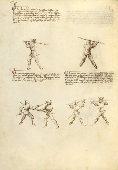 Combat à la lance - Fiore Furlan dei Liberi da Premariacco