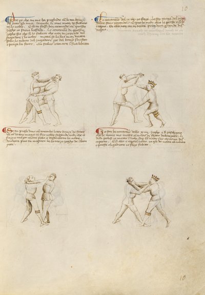 Combat à mains nues - Fiore Furlan dei Liberi da Premariacco