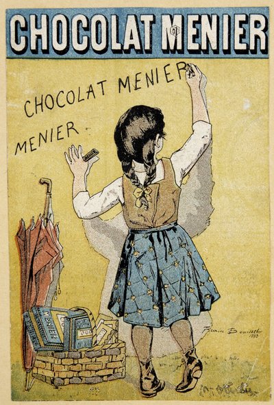 Publicité pour le Chocolat « Menier », fin du 19e siècle - Firmin Bouisset