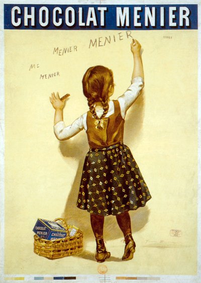 Publicité française pour le chocolat 