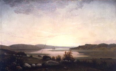Ruisseau près de Gloucester, Massachusetts - Fitz Henry Lane