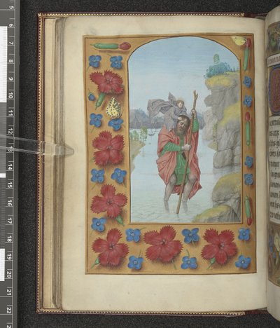 Saint Christophe, illustration des 