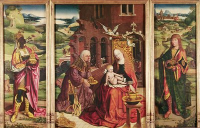 Adoration des mages - Flemish School