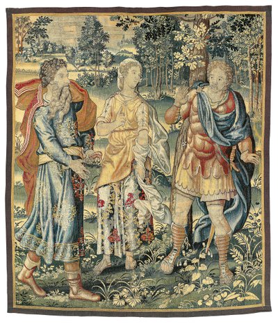 Tapisserie biblique, Bruxelles, milieu du XVIe siècle - Flemish School