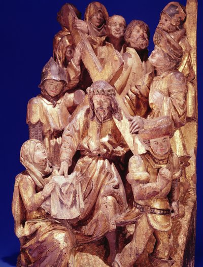 Christ portant la croix avec Sainte Véronique - Flemish School
