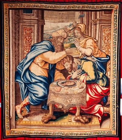 Tapisserie flamande. 17ème siècle. - Flemish School