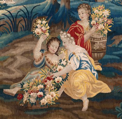 Tapisserie flamande. Fin XVIIe siècle. Propriété de l
