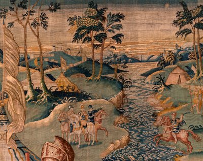 Camp militaire près de la rivière Granikos - Flemish School