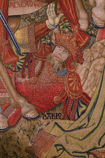 Série Moralités : La vertu des honneurs. Vers 1520. (détail) - Flemish School