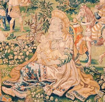 Série Le Livre de Judith. Judith devant Holopherne. Cinquième tapisserie de la série - Flemish School