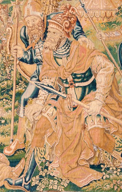 Tapisserie flamande. Série Le Livre de Judith. La décapitation d