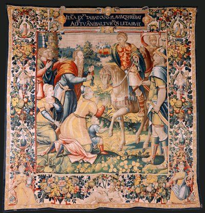 Tapisserie flamande. Série L