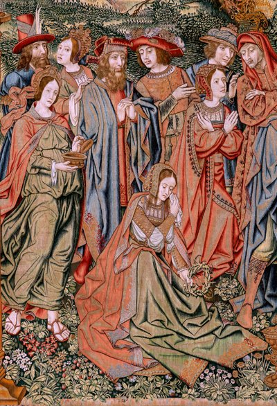 Série La Passion du Christ. La Descente de Croix. Deuxième série de tapisseries de la Passion du Christ appartenant au Patrimonio Nacional - Flemish School