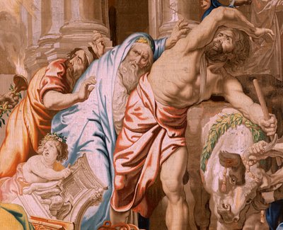 Tapisserie flamande. Série Le Triomphe de l