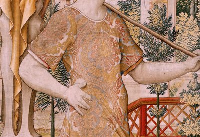 Vertumne transformé en agriculteur (deuxième tapisserie de la série) - Flemish School