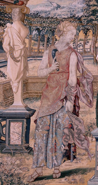 Vertumne transformé en moissonneur (série Vertumne et Pomone) - Flemish School