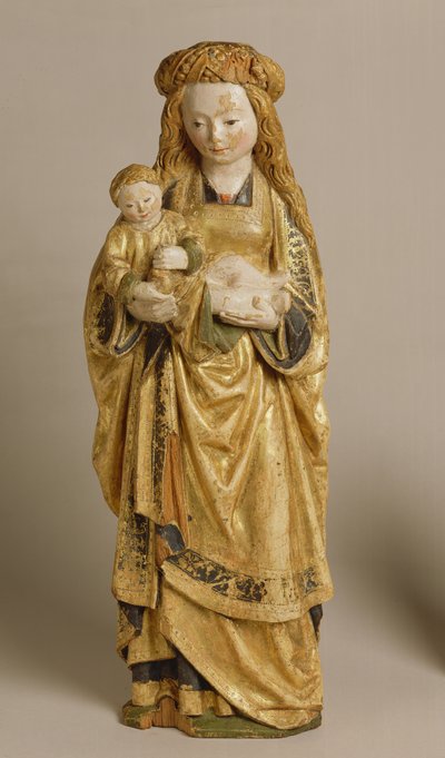 Madone et Enfant, École de Malines, vers 1500 - Flemish School