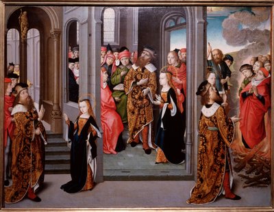 Martyr de Sainte Agnès de Rome, sur la Piazza Navona - Flemish School