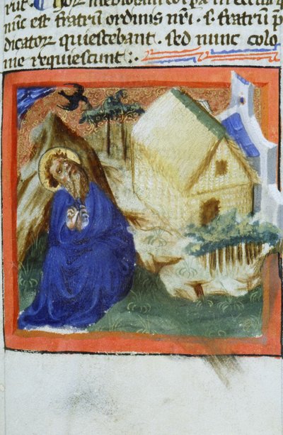 Page de la Legenda Aurea, Bruges, vers 1400-10 - Flemish School