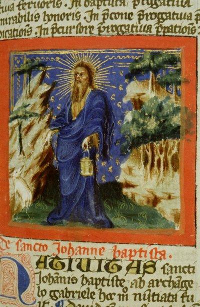 Page de la Legenda Aurea, Bruges, vers 1400-10 - Flemish School