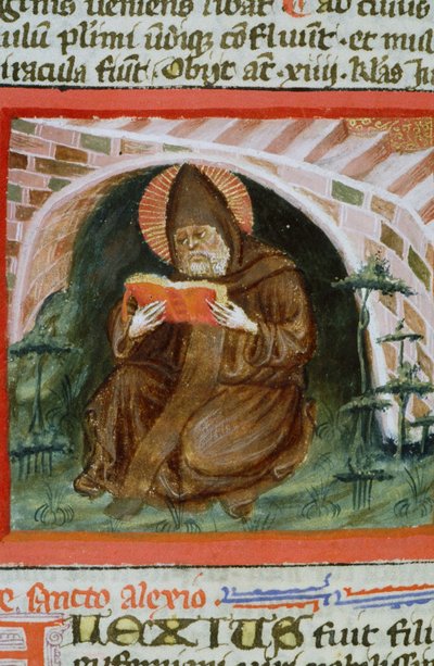 Page de la Legenda Aurea, Bruges, vers 1400-10 - Flemish School