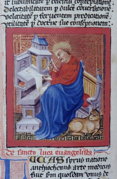 Page de la Legenda Aurea, Bruges, c.1400-10 - Flemish School