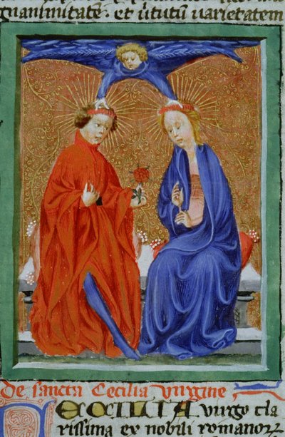 Page de la Legenda Aurea, Bruges, c.1400-10 - Flemish School