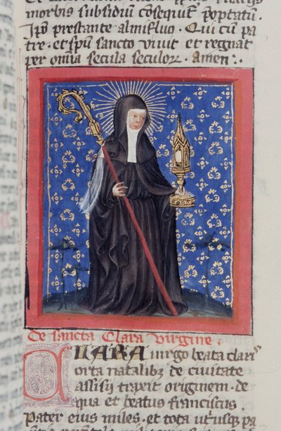 Page de la Legenda Aurea, Bruges, c.1400-10 - Flemish School
