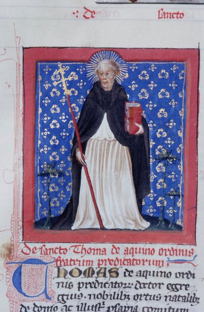 Page de la Legenda Aurea, Bruges, c.1400-10 - Flemish School