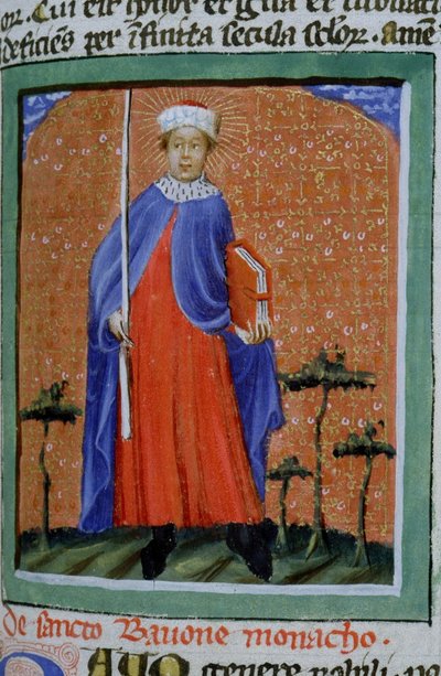 Page de la Legenda Aurea, Bruges, c.1400-10 - Flemish School