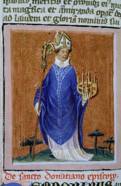Page de la Legenda Aurea, Bruges, c.1400-10 - Flemish School