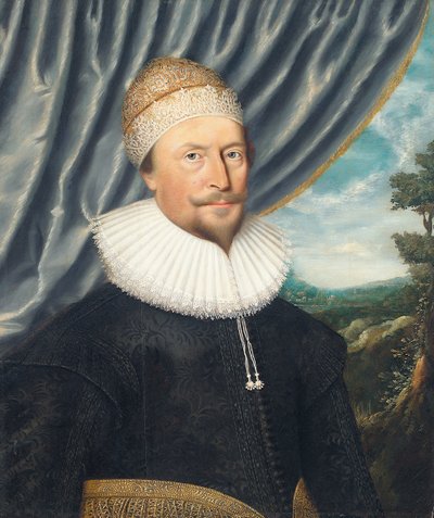 Portrait de Sir Giles Allington, vers 1620 - Flemish School