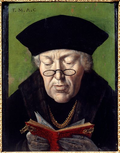 Portrait de Thomas More (1478-1535), humaniste - Flemish School