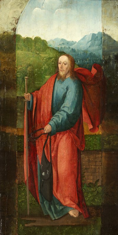 Saint André et Donateur, Saint Jacques [2 panneaux] - Flemish School