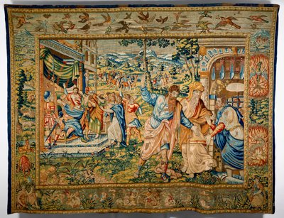 Saint Paul avec Barnabas expulsé du lieu de sa prédication - Flemish School