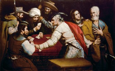 Le reniement de Saint Pierre, Cathédrale de Séville, Espagne - Flemish School