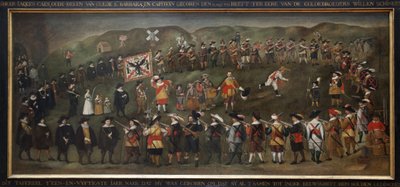 Les membres de la confrérie de Saint-Barbe de Dunkerque en 1633 - Flemish School