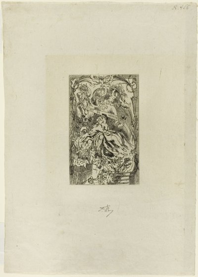 Frontispice pour Point de lendemain - Félicien Rops