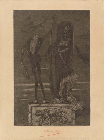 Le Vice suprême : Frontispice - Félicien Rops